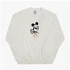 Wilddonkey Unisex Mickey Sweatshirt Ecru