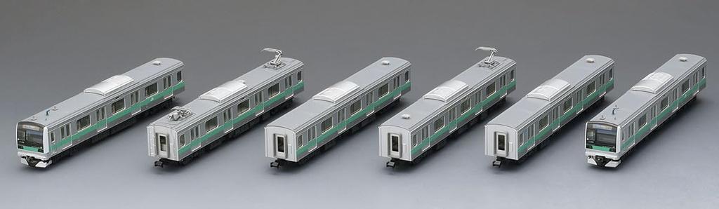 TOMYTEC TOMIX N Gauge JR E233 2000 Series Joban Line Local Train Basic Set 98841 Railway Model Train