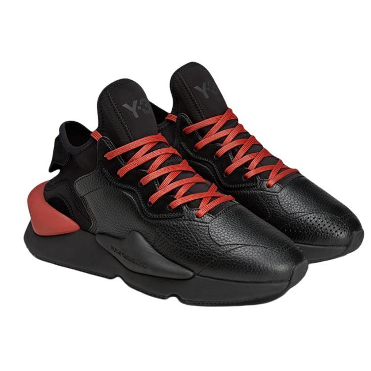 adidas Y-3 Kaiwa Black Tribe Orange Unisex Sneakers JR4199