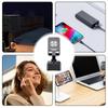 3 в 1 Bluetooth Настольный Держатель для Мобильного Телефона, Крепление, Многофункциональный Складной Вращающийся Кронштейн, Динамик для Звонков, Аудио, Внешний Аккумулятор