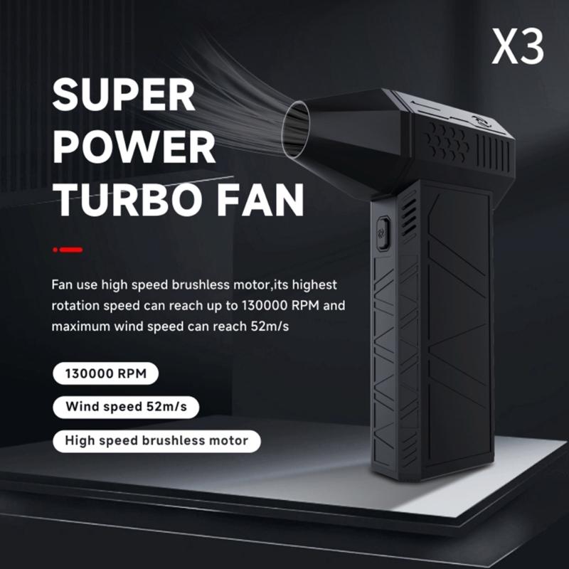 Вентилятор Super Blower 130000 об/мин Сухой вентилятор Вентилятор Воздуходувка Воздуходувка Пылесос для очистки