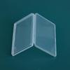 New Mini Plastic Box Rectangular Translucent Packing Box Dustproof Durable Strong Jewelry Button Sundries Storage Case Container