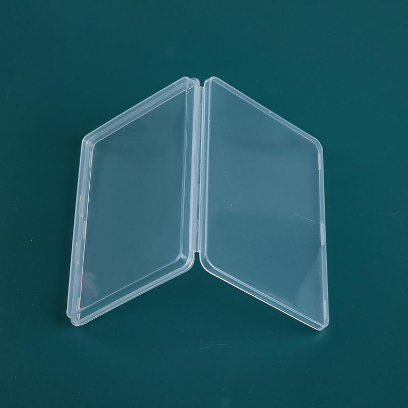 New Mini Plastic Box Rectangular Translucent Packing Box Dustproof Durable Strong Jewelry Button Sundries Storage Case Container