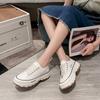 Новая парусиновая обувь женская повседневная спортивная обувь для бега на толстой подошве с круглым носком балетки женская обувь на платформе летняя для отдыха ходьбы