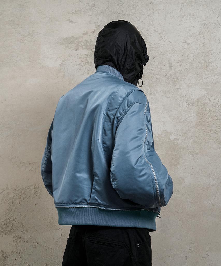 Grailz Multi Zipper Ma-1 Jacket [Black]