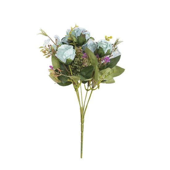 1шт искусственный цветок роза DIY производительность сад свадьба домашняя вечеринка фото реквизит