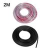 2/5M Car Door Edge Rubber Scratch Protection U Type Protection Strips Anti Collision Rubber Sealing Trim for Car By Protector Interior Mirrors 6