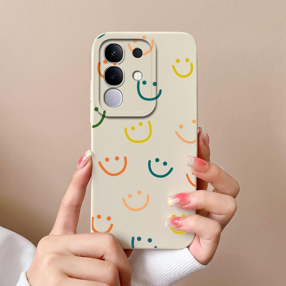 Для Vivo S19 Pro Y19S V30 V40e V50 Y04 T4x iQOO Z9s Y29 Y29S Y39 V40 Lite(ИДН) Чехол с модными этикетками и узорами, мягкий силиконовый чехол против падения для Vivo Capa