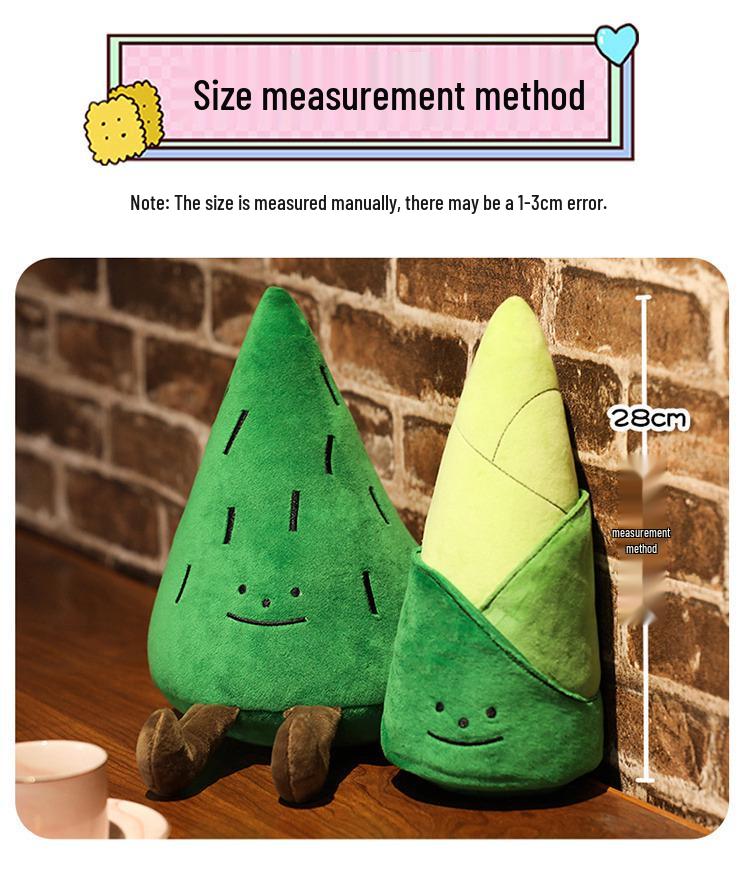 Милая плюшевая игрушка-подушка в виде сосны и бамбукового ростка для детей