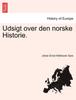 Книга Udsigt Over Den Norske Historie.