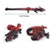 31.5cm 3D Printed Dragon Movable Joint Desktop Ornament Articulated Dragon Crafts Gift Home Office Decor Fidget Toy Adults Kids