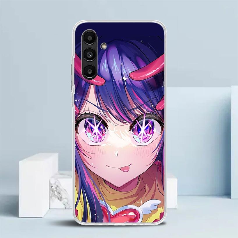 Oshi No Ko Чехол для Samsung Galaxy A17 A37 A57 A16 A26 A36 A56 A15 A14 A55 Чехол для телефона A13 A53 A25 A35 A24 A34 A23 A33 Galaxy A1