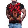 Fighting Game Street Fighter T-Shirts 3D Print Men Women Fashion Oversized Short Sleeve T Shirt Harajuku Kids Tees Tops Clothing