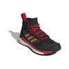 Adidas Terrex Free Hiker Gtx Удобные походные ботинки Нескользящие Дышащие Высокие Открытые Функциональные Ботинки Женские Походные Ботинки Черно-Красные FW1172