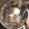 Утолщенная круглая кухонная мойка из нержавеющей стали