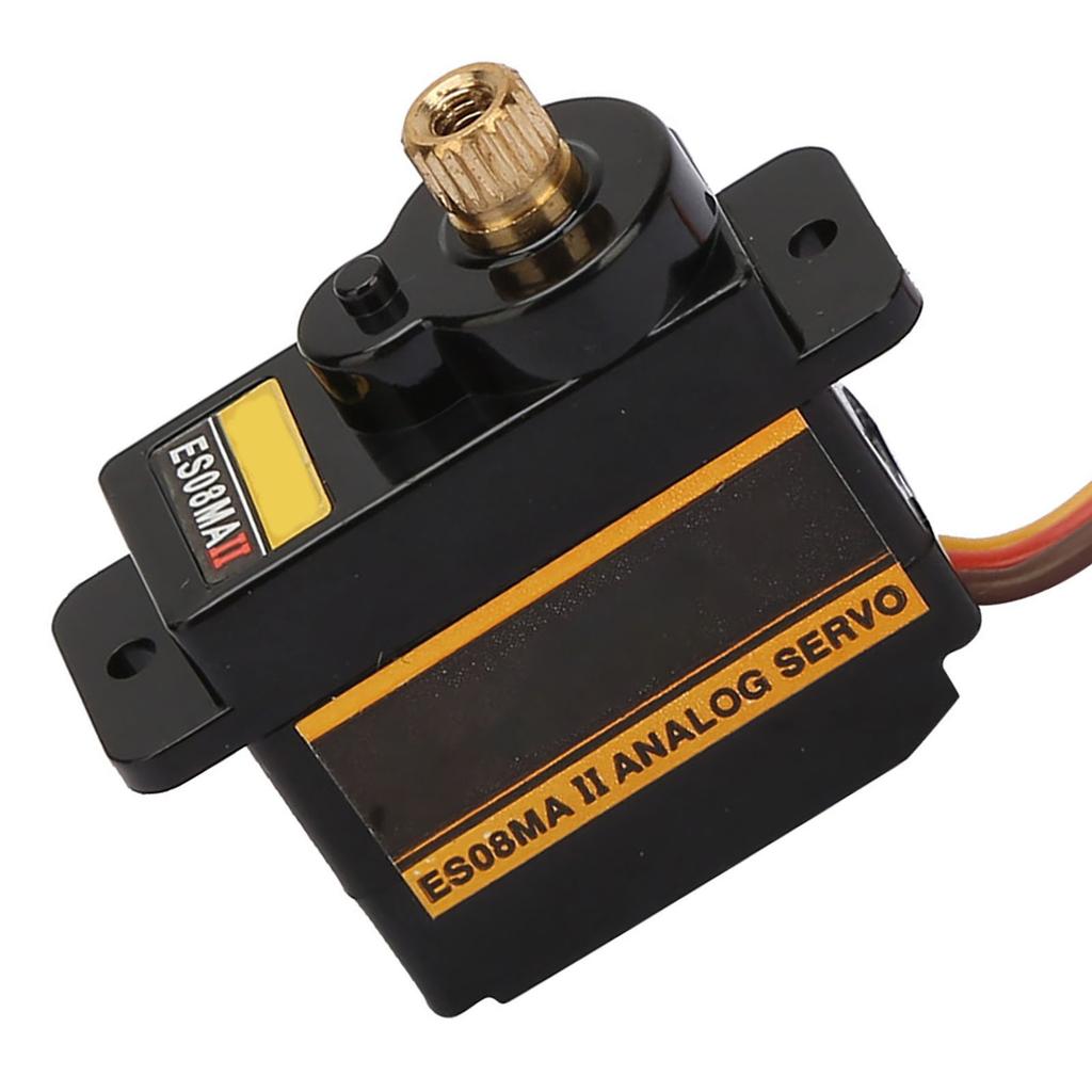 with Servo Rocker Metal Gear Servo Set 12g/1.8 kg/10 Seconds 10 Seconds Analog Servo Metal Gear for EMAX ES08MA II Fixed