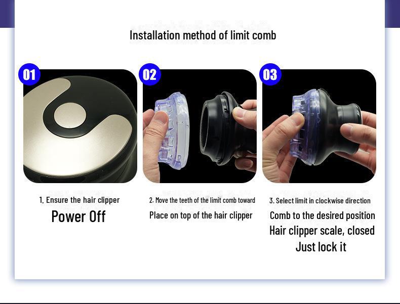 Мужская электрическая машинка для стрижки волос и моющаяся бритва