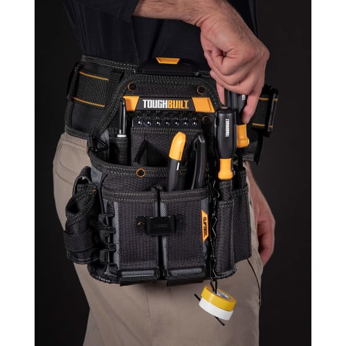 TOUGHBUILT Journeyman Electrician's Pouch with Shoulder Strap TB-CT-114