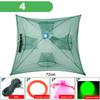 4-28 Holes Automatic Fishing Net Nylon Foldable Catch Fish Trap Nets For Fish Shrimp Minnows Crab Cast Mesh Fishing Network Tool