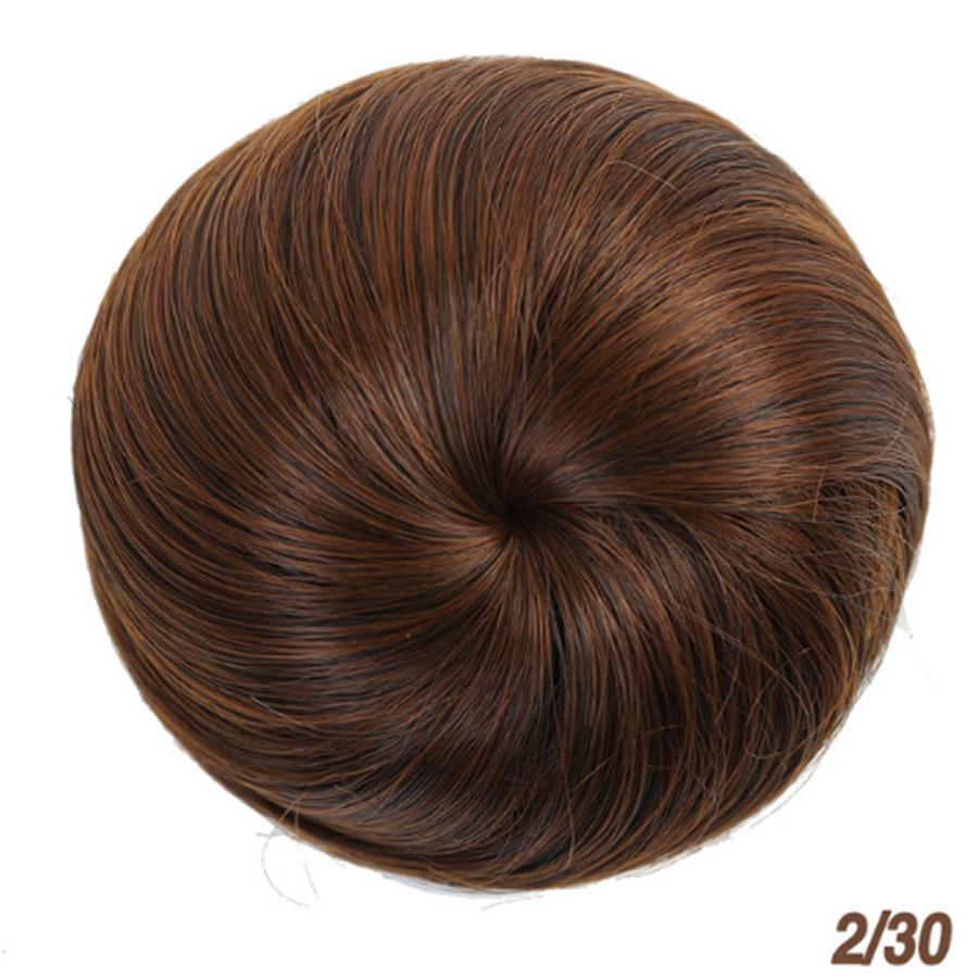 Синтетическая булочка для волос Резинка для волос Шиньон Резинка из заколок для волос Высокотемпературное волокно Шиньон Конский хвост Головной убор