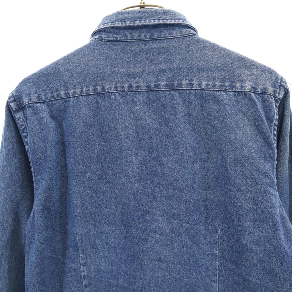 RALPH RALPH LAUREN Long sleeve Dungaree denim Button down shirt 8 Kid's Used