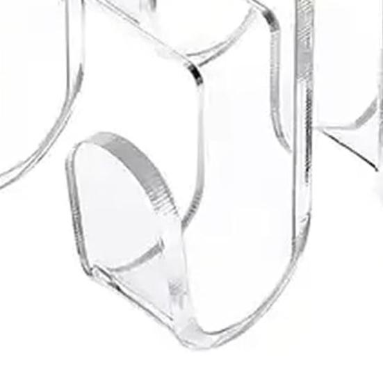 3Pcs Acrylic Shower Door Hooks High Strength Strong Load-bearing Simple Installation Towels