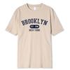 Brooklyn Est.1998 New York Printed Men T-Shirts 100% Cotton Breathable Top Fashion Harajuku Breathable T-Shirt