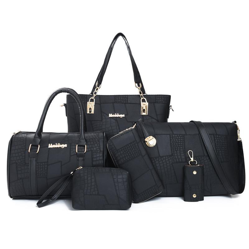 Многосекционная женская сумка новая деловая мода сумка через плечо большая вместимость женская сумка для мамы и ребенка