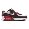 Nike Air Max 90 GS Burgundy Crush University Red Kids Sneakers Black White HF6358-600