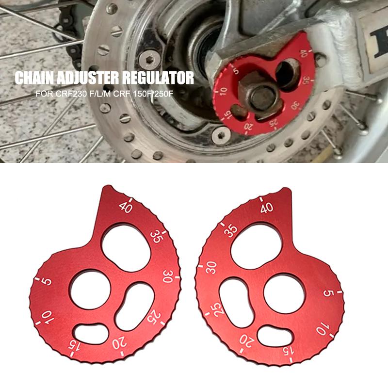 Подходит для HONDA CRF150F CRF 230F 230L Алюминиевый комплект регулировочных болтов натяжителя цепи CRM250 AR XLR250R XR 250R 250L XR400R XR 600R