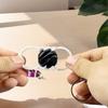 3D-печатная игрушка для снятия стресса, цветной спиральный брелок-подвеска, забавное украшение, шарм для кошелька, стильный брелок