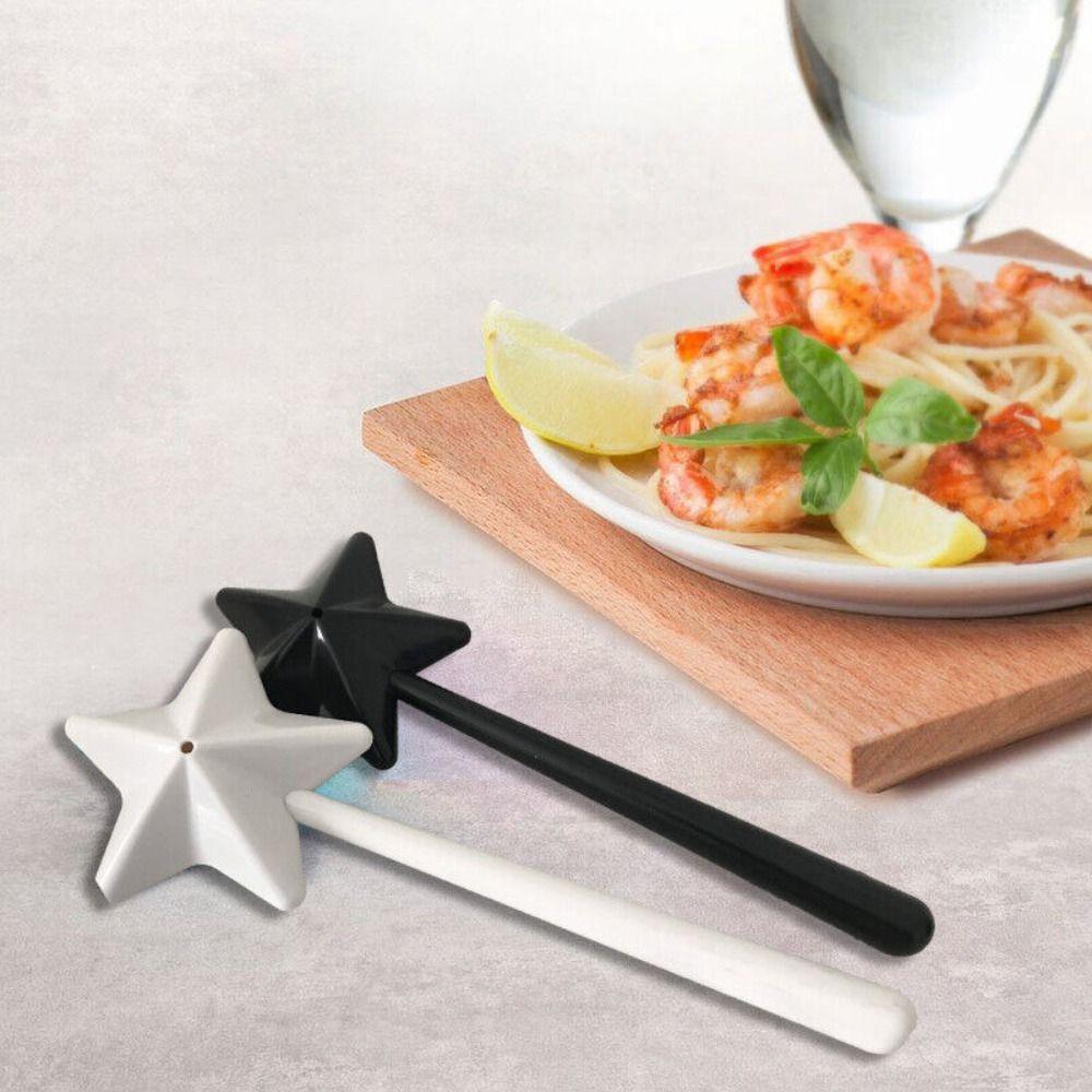 Long Hand Salt Shakers Star Salt Pepper Magic Wands New Spice Jar  Household