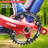 TANKE Crankset 170MM Bicycle Chainring Hollow Integrated Crankset 104 BCD Narrow Wide Bike MTB Crown  Square Hole Sprocket Crank