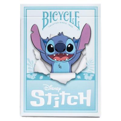 Tenyo Disney Bicycle Игральные карты покерного размера для возраста 6 лет и старше, Стич, (6.3см 8.8см),