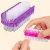 1/3/5Pcs Double-Sided Nail Cleaning Brush, Manicure and Pedicure Tool, Ideal for Fingernails and Toenails