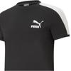 Новые футболки PUMA T7 мужские черные 599869-01