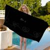 Love Yourself Flower Beach Towel Colorful Bath Towels for Girl Microfiber Quick Dry Sand Free Beach Yoga Spa Gym Pool
