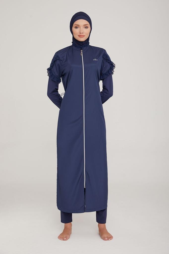 Женский Мусульманский Скромный Исламский Полный Чехол Буркини Пляжный Купальный Костюм Купальники Хиджаб Пляжная Одежда Купальник 