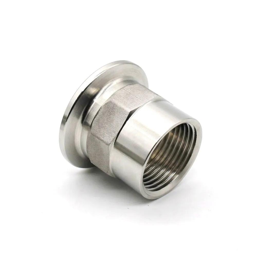 1/2" 3/4" 1" BSPT Внутренняя Наружная x 1.5" 2" 2.5" Tri Clamp Нержавеющая Сталь SUS 304 Санитарный Соединитель Фитинг Для Домашнего Пивоварения Пива