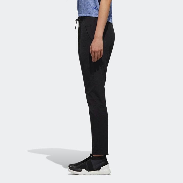 Adidas Casual Pants Women's Black Moderate Slim Fit Pants DJ2919
