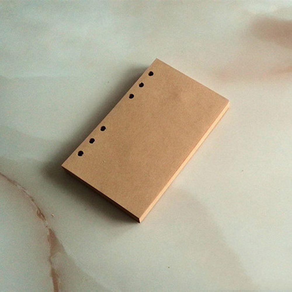 Внутренний сердечник из бумаги 80 листов, внутренняя страница переплета, сменная бумага для блокнота, сменные листы, внутренняя страница