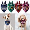 Cute Birthday Party Washable Dog Birthday Bandana Cat Scarf Pet Bibs Neckerchief