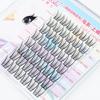 8 Rows Adhesive False Eyelashes Extension False Eyelash Clusters  Grafting Lashes