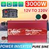 Преобразователь напряжения DC12V в AC220V с модифицированной синусоидой, инвертор, трансформатор, преобразователь мощности, солнечный адаптер, универсальный автомобильный инвертор 3000 Вт