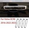 Для Volvo XC90 2016-2023 ABS Хромированная Накладка Рамка Ручки Двери Наружная Комплект Отделки 4 шт.