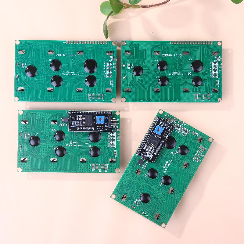 ЖК-модуль 2004 Сине-зеленый экран для ЖК 16x2 20x4 Символьный R3 Mega2560 Дисплей PCF8574T IIC I2C Интерфейс