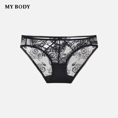 Mybody Женские китайские кружевные трусы с заниженной талией
