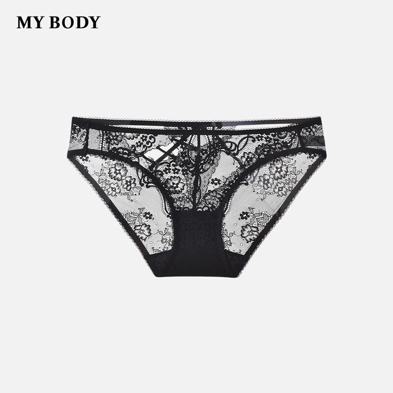 Mybody Женские китайские кружевные трусы с заниженной талией