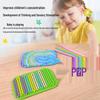 Washable Silicone Sensory Activity Board for Kids - Educational Focus Training Toy