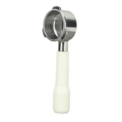 Бездонный портафильтр 54 мм из нержавеющей стали с 3 ушками для кофе портафильтр для Breville 8, тип C2, белый